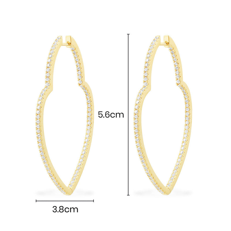 Geometric Hoop Earrings