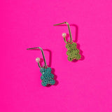 Single Baby Wonderland Yummy Bear (CLIPPABLE) Earring