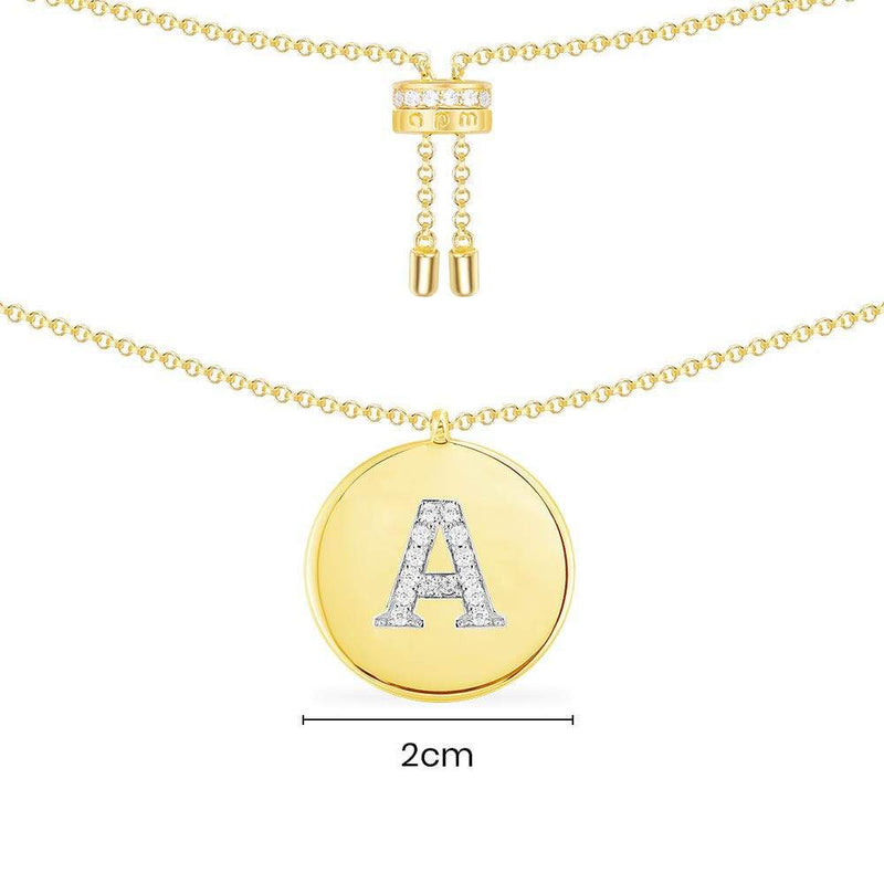 Alphabet Adjustable Necklace